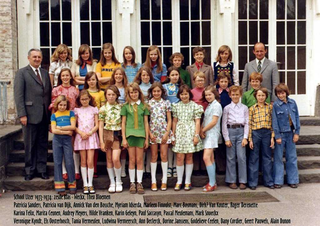 BSD, Bensberg, school IJzer, 1973-74, zesde klas, Weckx-theo Bloemen
ingestuurd door Pascal Meulemans