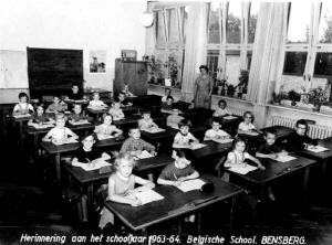 BSD, Bensberg, school IJzer, 1963-64, 1ste leerjaar