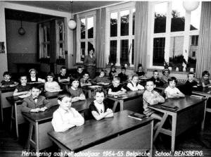 BSD, Bensberg, school IJzer,1964-65, 2de leerjaar