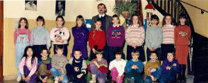 BSD, Bensberg, School IJzer, 1990-91, 4de leerjaar, Leerlkracht: dhr. Godts