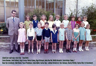 BSD Bensber, school IJzer, 1968-69, eerste klas