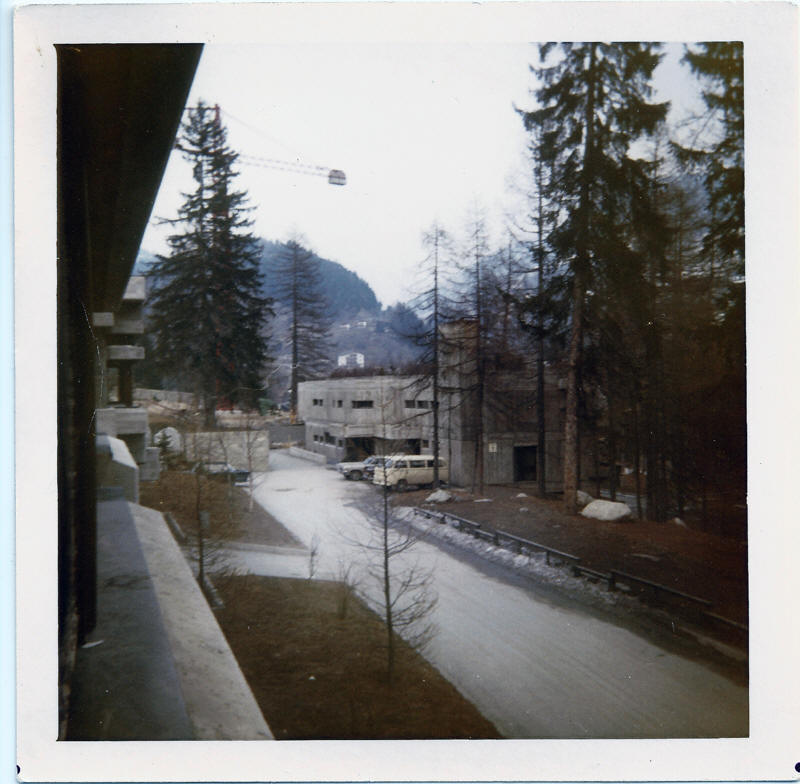 een fotootje van Fiesch (wintersport) 5de schooljaar 1969-'70