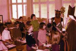 BSD Bensberg, Schooljaar: 1978-1979, Klas: 4de leerjaar, "Bezoek van Sinterklaas"